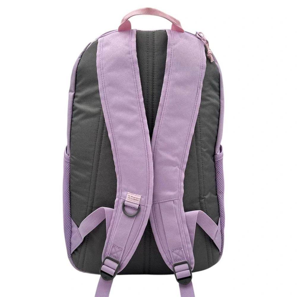 Adidas Girls School Midway Backpack Plum Purple Aqua‎ Fits 15